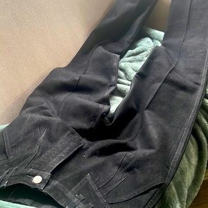 Roger black vintage pants 100% cotton made in the USA size 9 more like a size 4